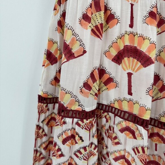 Ash and Eden Aba Tiered Sleeveless Midi Dress size XS NWT Tuckernuck - Picture 5 of 11